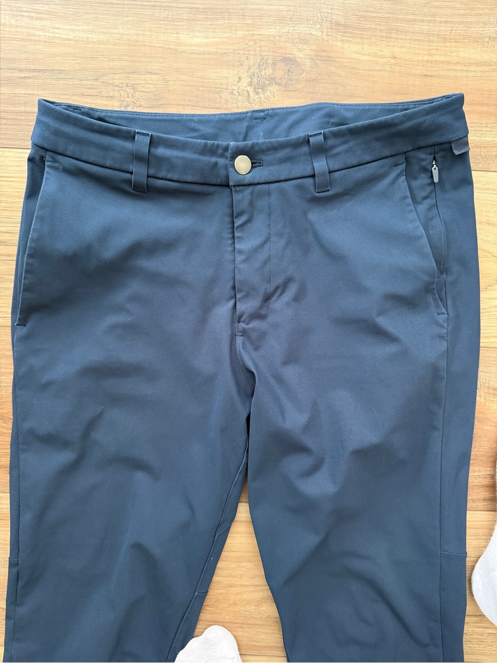lululemon athletica Men's Dark Blue Stretch Chinos